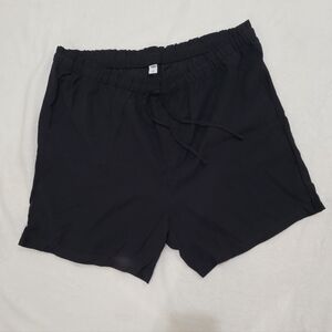 Old Navy Black Drawstring Shorts With Pockets – Size XXL EUC